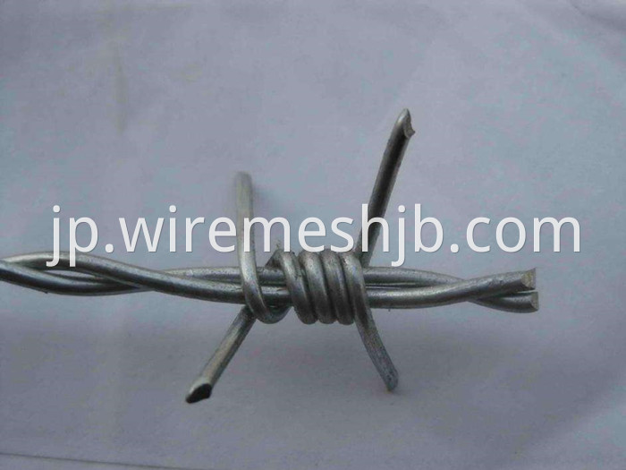 Reverse Twist Barbed Wire 